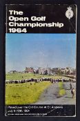 1964 Open Golf Championship official programme - played at St. Andrews won by Tony Lema complete