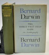 Darwin, Bernard (2)-" Green Memories" 1st ed 1928 - original green cloth boards and gilt spine