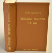 1896 Wisden Cricketers' Almanack - Willows soft back reprint publ'd 1993 in brown gilt cloth