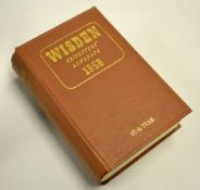 1958 Wisden Cricketers' Almanack - 95th edition, original hardback, very clean and tight copy (G)