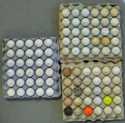 81x Various used dimple golf balls to include some signature endorsed golf balls namely Henry