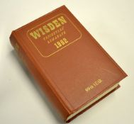 1962 Wisden Cricketers' Almanack - 99th edition, original hardback, very clean and tight copy (G)