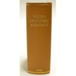 1932 Wisden Cricketers' Almanack - 69th edition complete with the original wrappers, rebound in