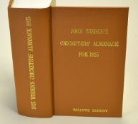 1925 Wisden Cricketers' Almanack - Willows soft back reprint publ'd 2007 in brown gilt cloth