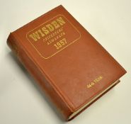 1957 Wisden Cricketers' Almanack - 94th edition, original hardback, some slight binding wrinkles