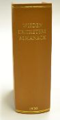 1930 Wisden Cricketers' Almanack - 67th edition complete with the original front paper wrappers,