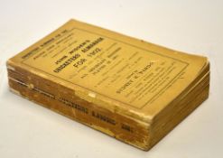 1902 Wisden Cricketers' Almanack - 39th edition -original paper wrappers, retaining most of the
