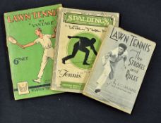 Spalding's Athletic Library-"Tennis for the Junior player, the Club player, the Expert" by William T