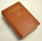 1963 Wisden Cricketers' Almanack - 100th edition, original hardback, some very minor binding