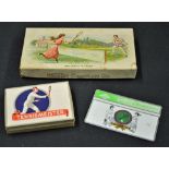 Early tennis chocolate box c. 1920's - Headley Chocolate Company Baltimore, MD. USA rectangular