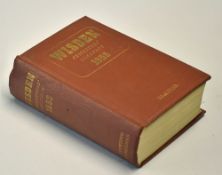1956 Wisden Cricketers' Almanack - 93rd edition - original hardback, some discolouration to the