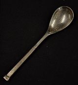Fine 1934 tennis silver prize spoon - hallmarked Sheffield 1934 and engraved on the reverse of the