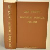 1902 Wisden Cricketers' Almanack - Willows soft back reprint publ'd 1997 in brown gilt cloth