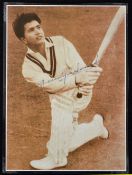 Hanif Mohammad ( Pakistan) signed cricket photograph - whose career spanned 1959/69 played 55