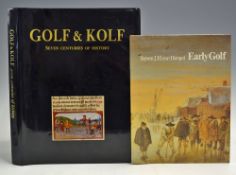Temmerman, Jacques - 'Golf & Kolf Seven Centuries of History' 1st ed 1993, bound in cloth (G) and