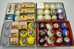 52x Various wrapped and individually boxed golf balls to include 6x Penfold Ace individually