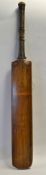 Cobbett Cricket Bat c.1890s with 'Cobbett' stamped either side of the splice (clear) to the front of