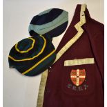 Cambridge University blazer and sporting caps c.1926 - traditional University blazer with
