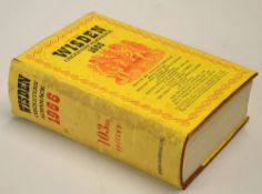 1966 Wisden Cricketers' Almanack - 103rd edition, original hardback c/w dust jacket, some dust