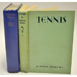 2 tennis books by Helen Wills titled "Tennis" 1st edition 1928 complete with illustrations by the