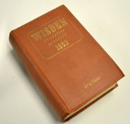 1953 Wisden Cricketers' Almanack - 90th edition, original hardback, some slight marks to the