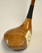 Fine Jas Sherlock Hunstanton "Robert H D'Montmorency" large blond head shallow faced driver with
