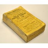 1915 Wisden Cricketers' Almanack - 52nd edition, complete with the original front paper wrapper,