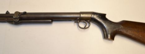 Early .177 BSA Lincoln under lever air rifle serial no 28501 - complete with BSA trade mark