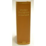 1933 Wisden Cricketers' Almanack - 70th edition complete with the original wrappers, rebound in
