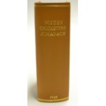 1928 Wisden Cricketers' Almanack - 65th edition complete with the original wrappers, rebound in