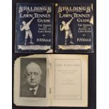 Spalding's Athletic Library-"Lawn Tennis Guide-The Strokes and Signs of Lawn Tennis" by PA Vaile