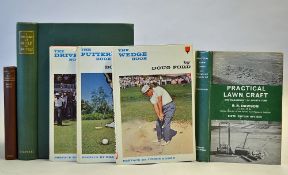 Various golf books to incl 2x Bernard Darwin "A History of Golf in Britain" 1st ed. 1952, and "At