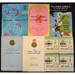 1958 Cardiff British Empire & Commonwealth Games programmes tickets and souvenir guides to include