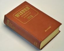 1952 Wisden Cricketers' Almanack - 89th edition - original hardback, owners name to the inside front