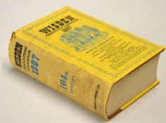 1967 Wisden Cricketers' Almanack - 104th edition, original hardback c/w dust jacket, some dust