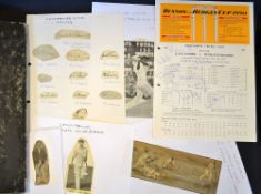 Extensive collection of Lancashire County Cricket Club players' signatures from 1937 to date -