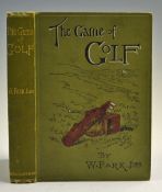 Park, W. Junr -'The Game of Golf' 1st ed 1896 original decorative pictorial cloth boards and