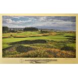 Hartough, Linda - "1999 The 14th And 4th Holes - Carnoustie Golf Links" signed limited edition