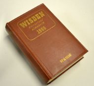 1960 Wisden Cricketers' Almanack - 97th edition, original hardback, some slight binding wrinkles