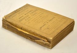 1895 Wisden Cricketers' Almanack - 32nd edition - original wrappers, some general wear to the
