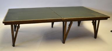 Early and neat Childs Table Tennis table c. 1930's - comprising a charming, miniature wooden,