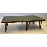 Early and neat Childs Table Tennis table c. 1930's - comprising a charming, miniature wooden,