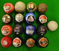 15x Various wrapped golf balls to include Spalding Needled Top Flight, Dunlop Sixty Five, Dunlop 65,