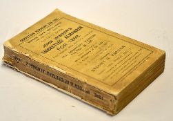 1898 Wisden Cricketers' Almanack - 35th edition - original paper wrappers, back cover loose and