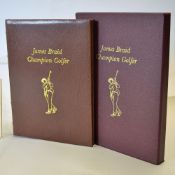 MacAlindin Bob signed - "James Braid Champion Golfer" publ'd 2003 by Grant Books - The Earlsferry