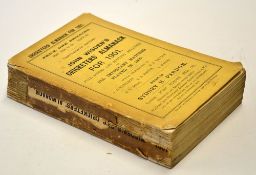 1901 Wisden Cricketers' Almanack - 38th edition - original paper wrappers, and retaining 75% of