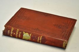 Early 1890 India Big Game sporting book - by Colonel Heber Drury titled "Reminiscences of Life and