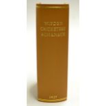 1927 Wisden Cricketers' Almanack - 64th edition complete with the original wrappers, rebound in