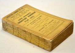 1901 Wisden Cricketers' Almanack - 38th edition - original paper wrappers, paper spine missing,