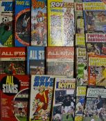 Football Books and Annual selection including Roy Of The Rovers 74, 82, 85, 87, 89, All Stars,